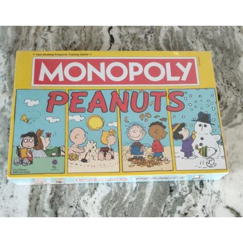 Peanuts Edition Monopoly Board Game Snoopy Charlie Brown