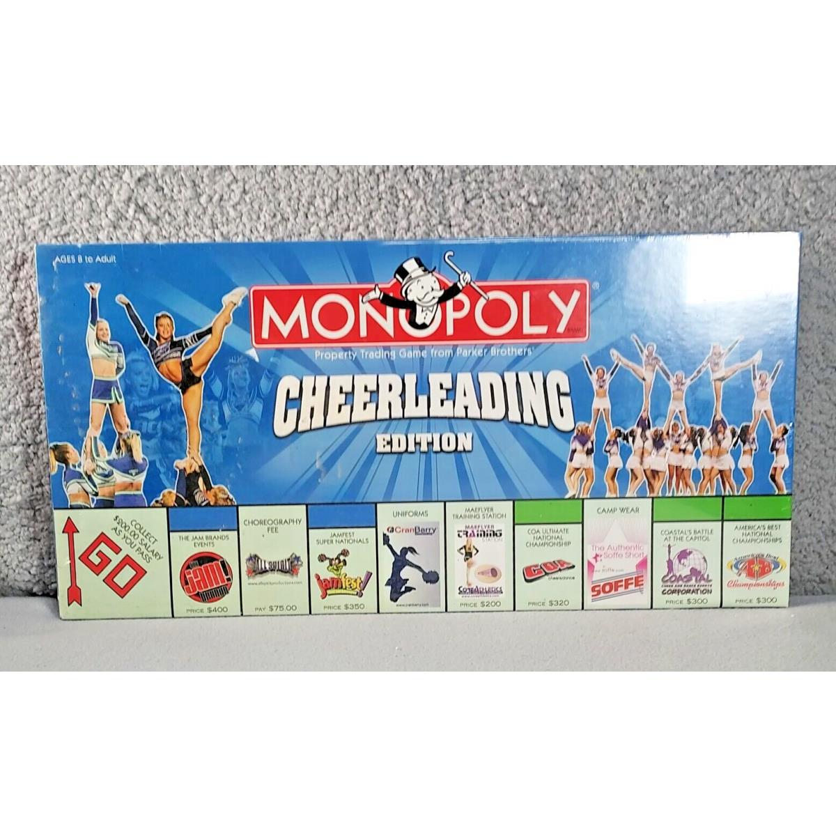 Monopoly Cheerleading Edition Board Game