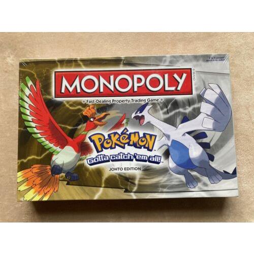 Hasbro Monopoly Pokemon Johto Edition Gotta Catch Them All Board Game