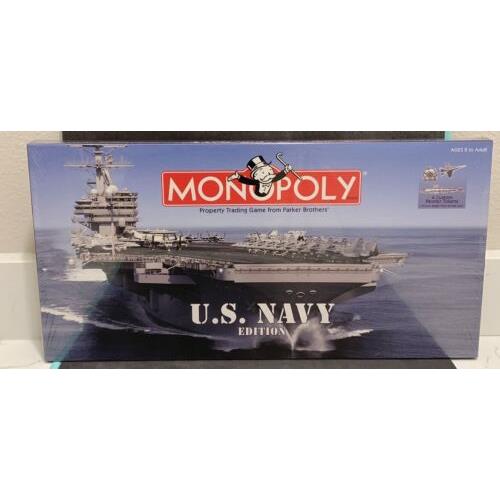 Monopoly U.s. Navy Edition 2006 Parker Brothers Hasbro
