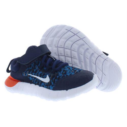 Nike Free Rn 2021 Ac Baby Boys Shoes - Blue/White/Orange, Main: Blue