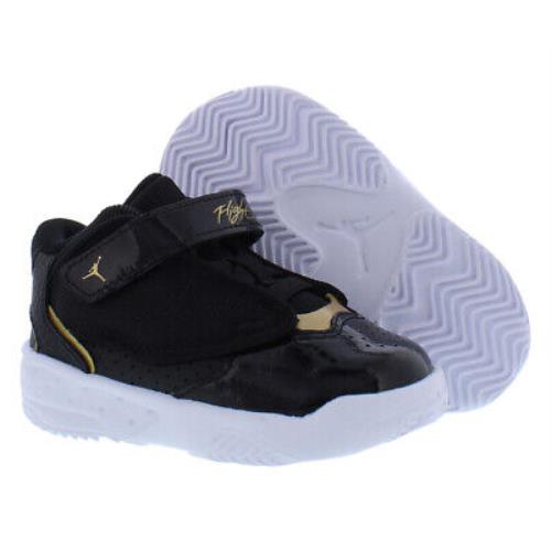 Nike Jordan Max Aura 4 Infant/toddler Shoes - Black/Metallic Gold/White, Main: Black