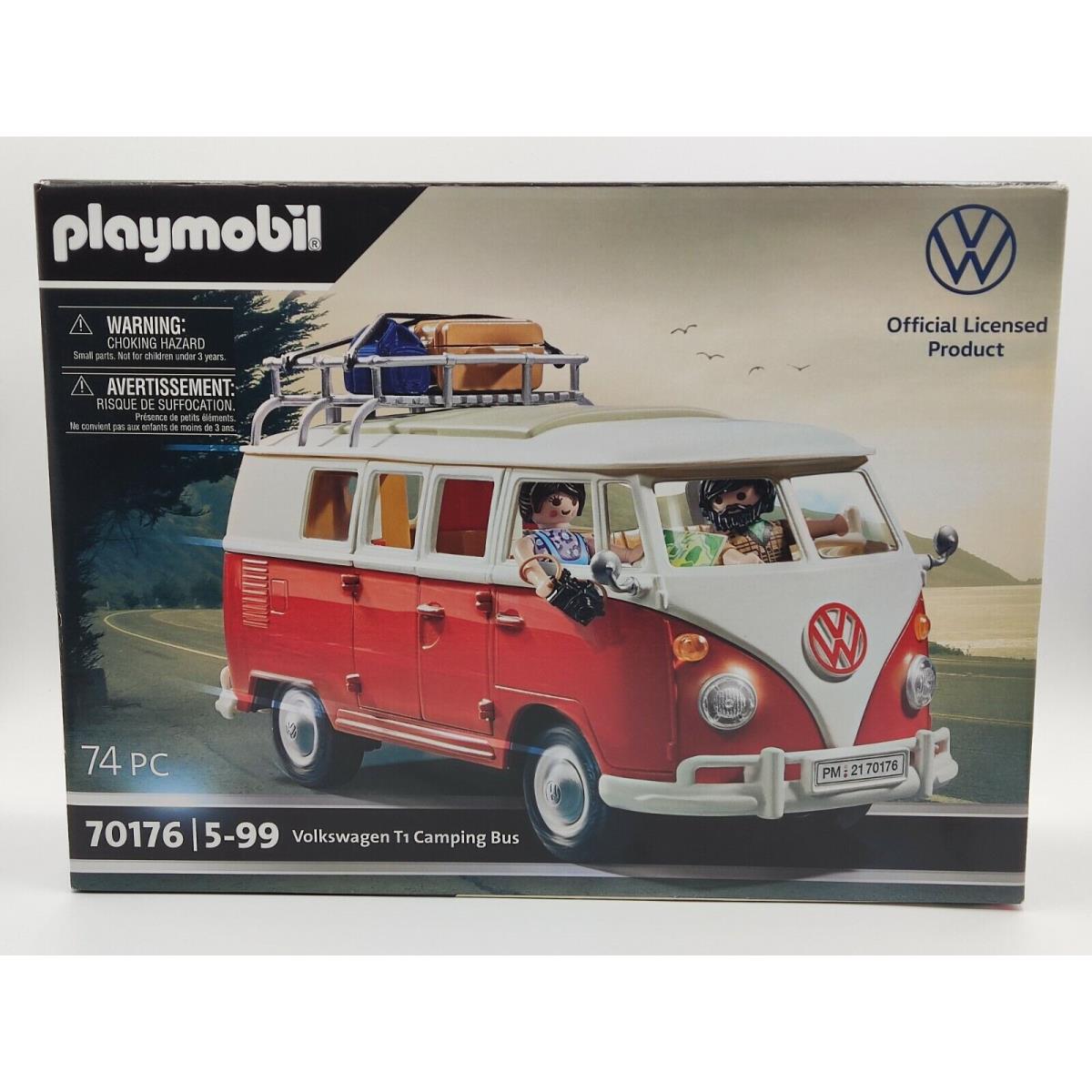 Playmobil 70176 Volkswagen T1 Camping Bus Camper Motorhome Toy Model VW Official