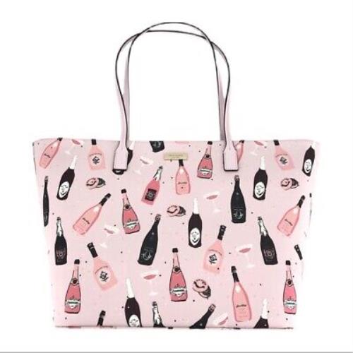 Kate Spade Pink Leather Tote