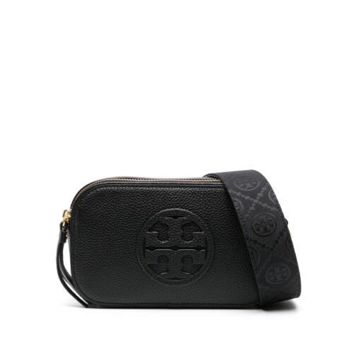 Tory Burch Hb Miller Women Crossbody Bag Mini Pebbled Leather Logo ...