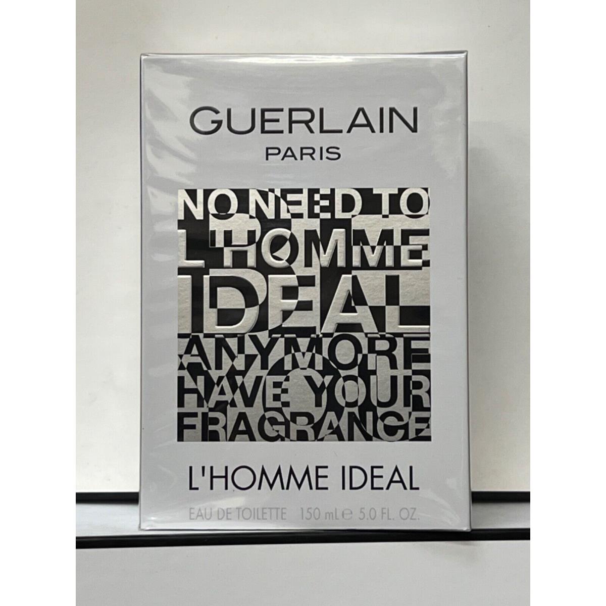 Guerlain Paris L`homme Ideal Eau De Toilette Spray For Men 5.0Oz 150 ml