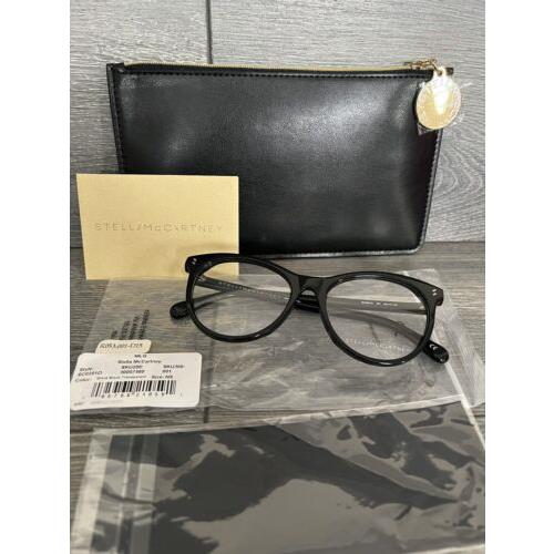 Stella Mccartney Womens Black Black Transparent Fashion Designer Eyewear Women