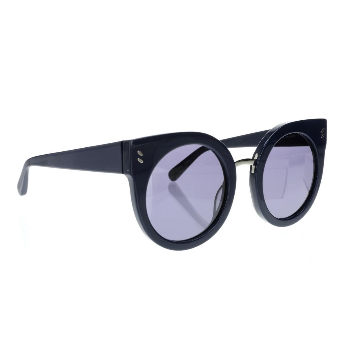 Stella Mccartney 255209 Womens SC0036S Fashion Sunglasses Blue/silver Mirror