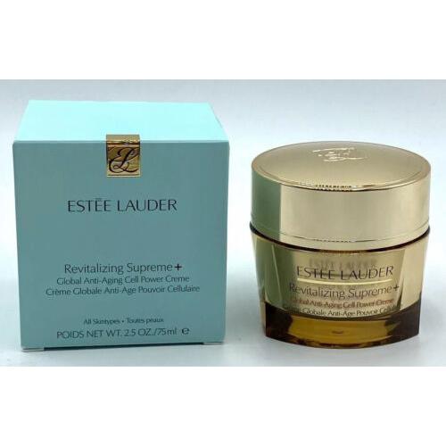 Revitalizing Supreestee Lauder Me+ Global Anti-aging Creme 2.5oz/75ml