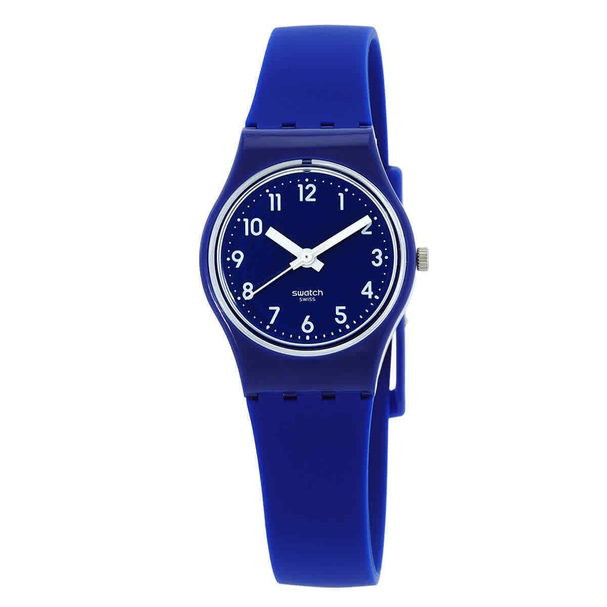 Swatch Back To Blueberry Girl Quartz Blue Dial Watch LN148C