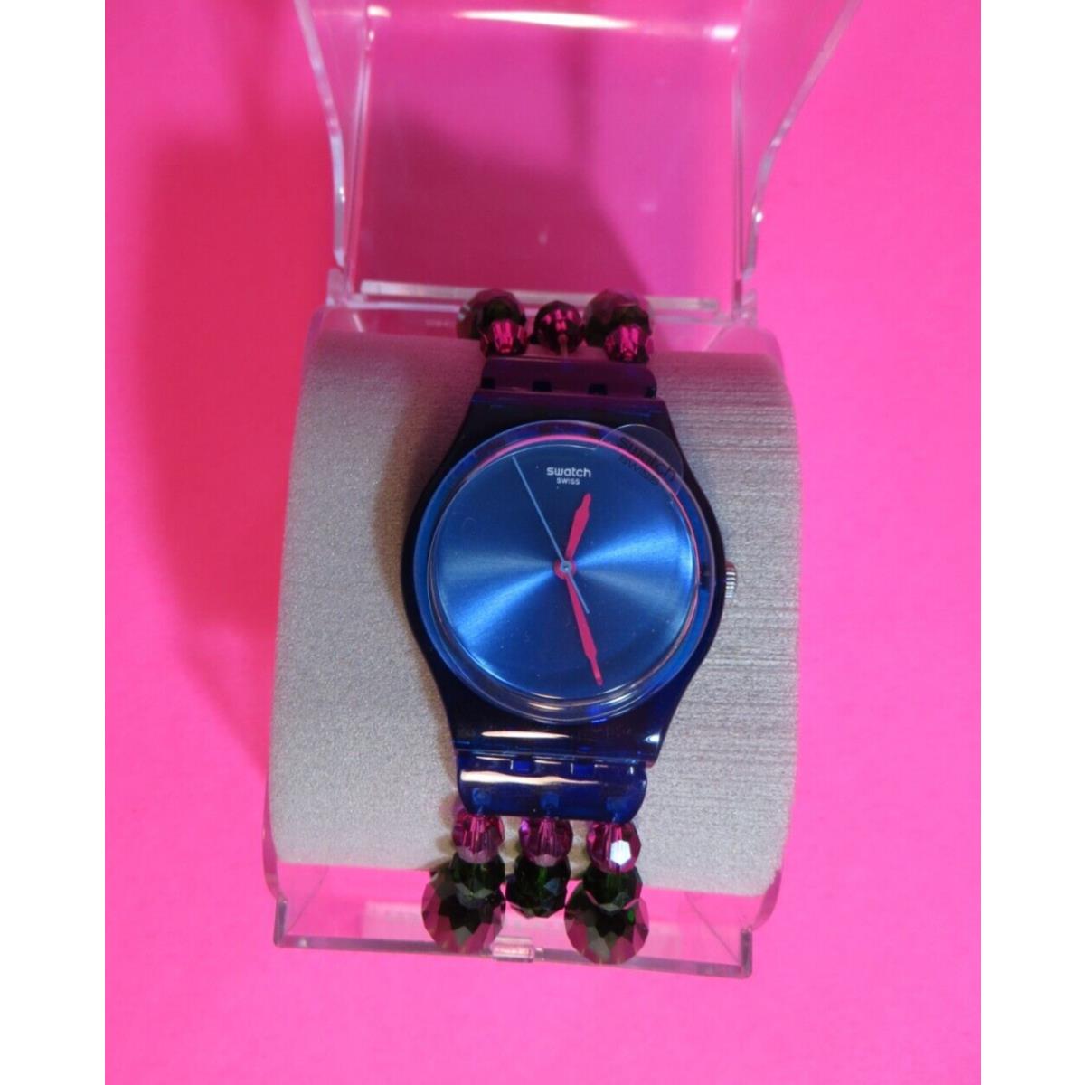 Swatch Watch Jewelry Collection Amukta GN243A Green Blue 34mm