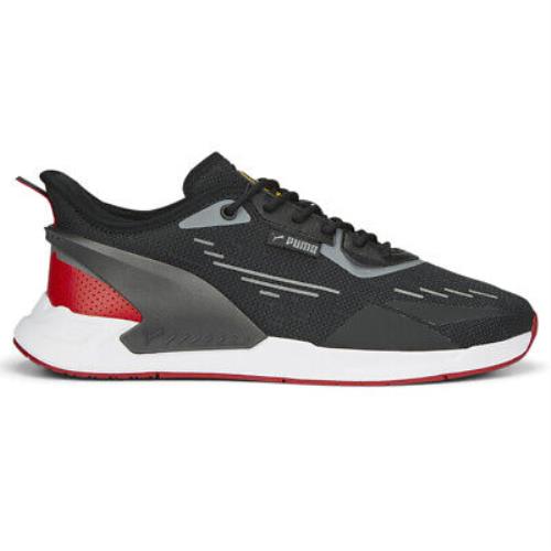 Puma Scuderia Ferrari Ionspeed 2 Lace Up Mens Black Sneakers Casual Shoes 30751 - Black