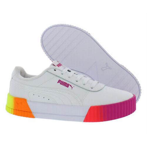 Puma Carina Neon Fade Girls Shoes
