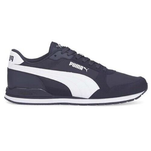 Puma St Runner V3 Lace Up Mens Blue Sneakers Casual Shoes 38485702