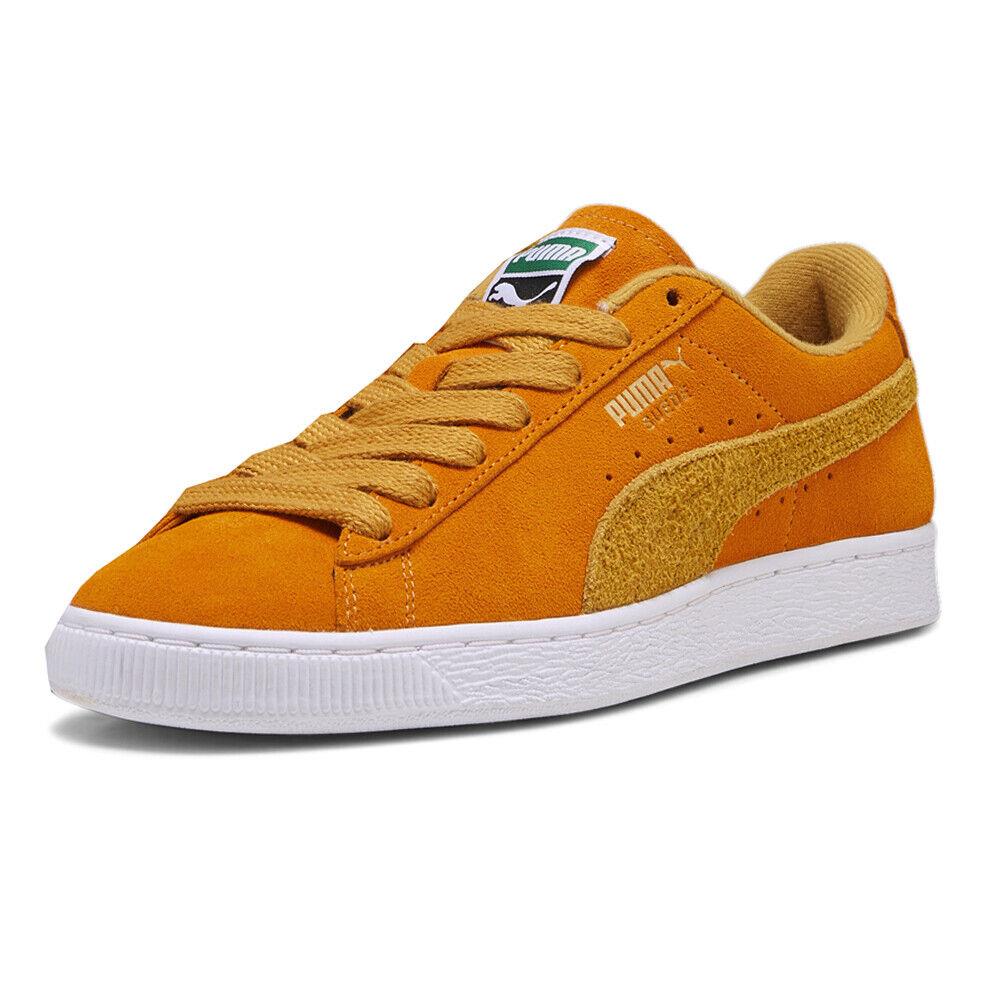 Puma Suede Pumpkin Pie Lace Up Mens Orange Sneakers Casual Shoes 39326001 - Orange