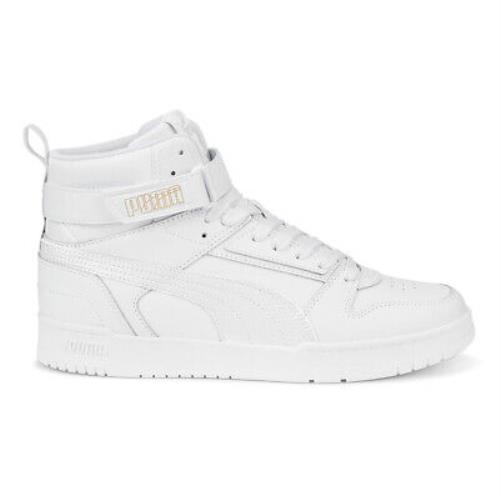 Puma Rbd Game High Top Mens White Sneakers Casual Shoes 38583902