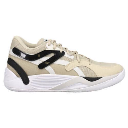 Puma Trc Blaze Court Basketball Mens Beige Sneakers Athletic Shoes 37658211 - Beige
