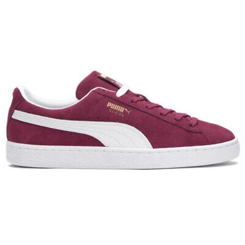 Puma Tmc X Suede Status Symbol Lace Up Seakers Mens Purple Sneakers Casual Shoes