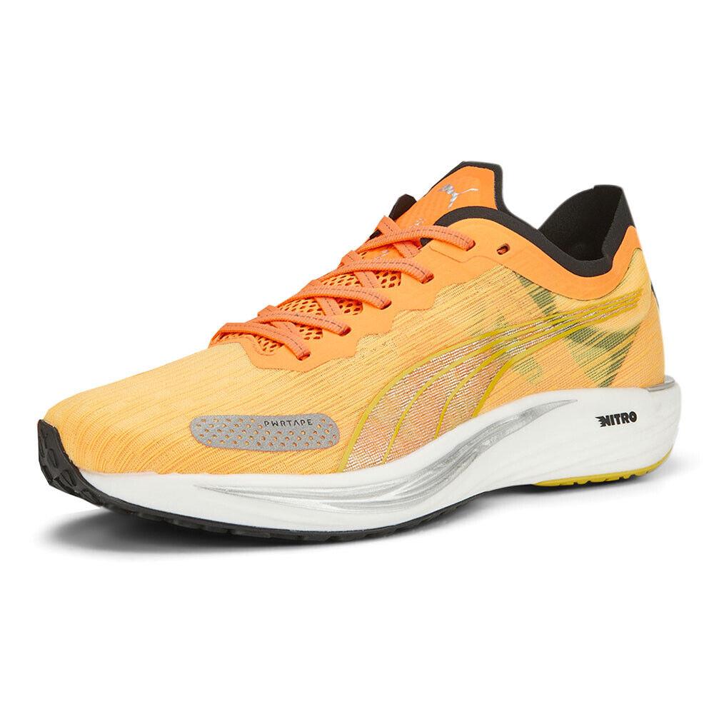 Puma Liberate Nitro 2 Running Mens Orange Sneakers Athletic Shoes 37731504 - Orange