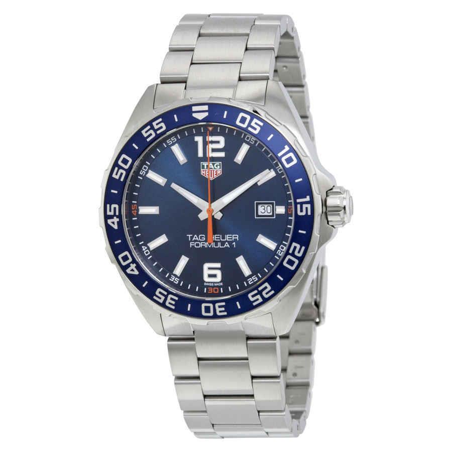 Tag Heuer Formula 1 Blue Dial Men`s Watch WAZ1010.BA0842