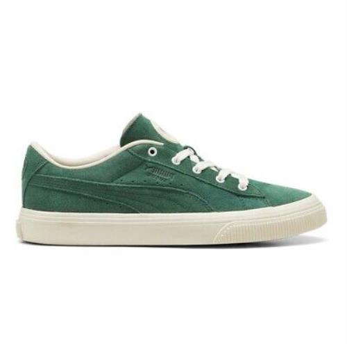 Puma Suede Vulc Trophy Hunting Lace Up Womens Green Sneakers Casual Shoes 39417