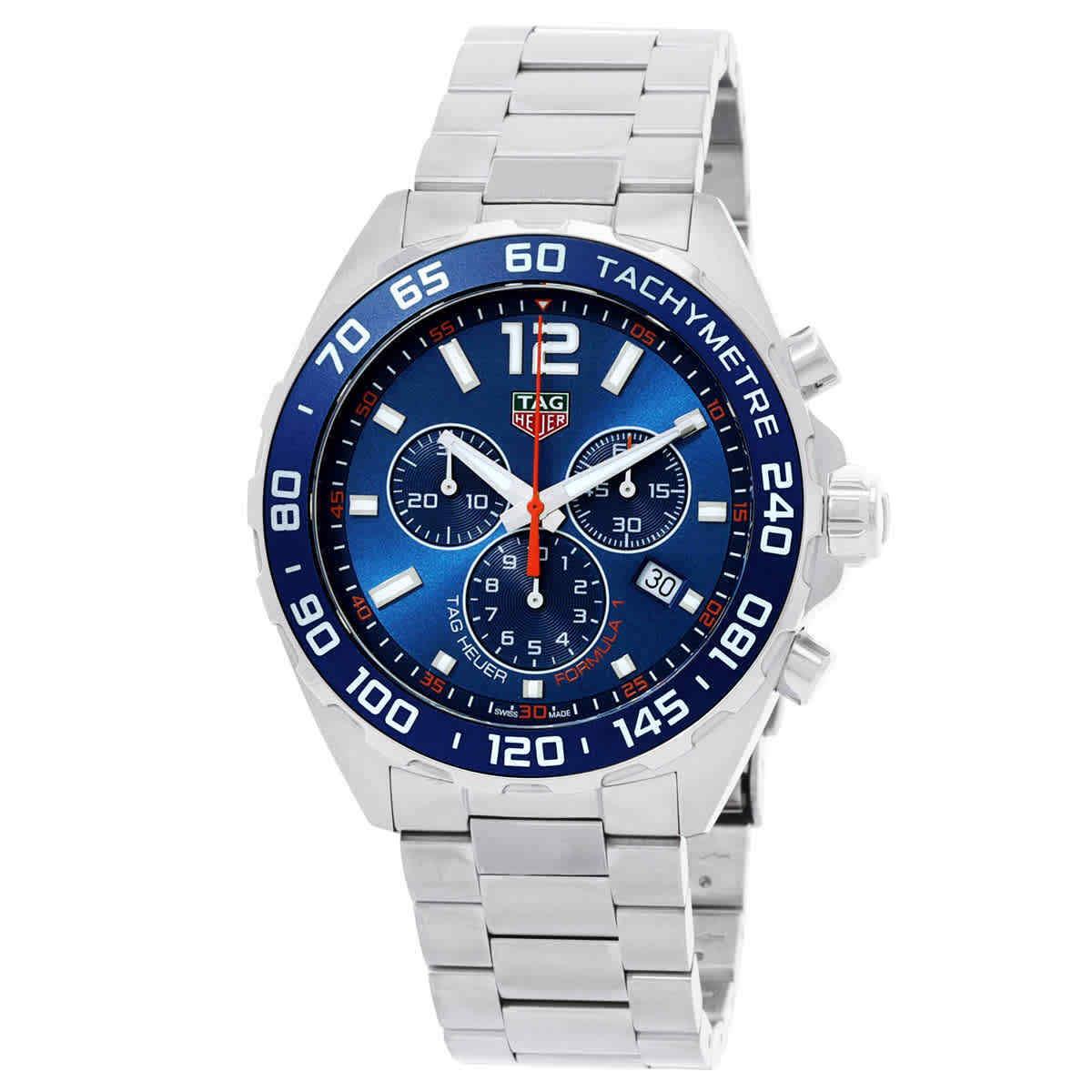 Tag Heuer Formula 1 Chronograph Blue Dial Men`s Watch CAZ1014.BA0842