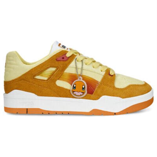 Puma Slipstream Charmander Mens Orange Sneakers Casual Shoes 38768601 - Orange