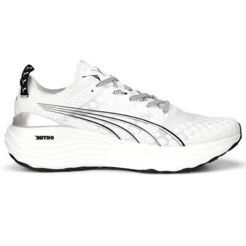 Puma Foreverrun Nitro Running Mens White Sneakers Athletic Shoes 37775704