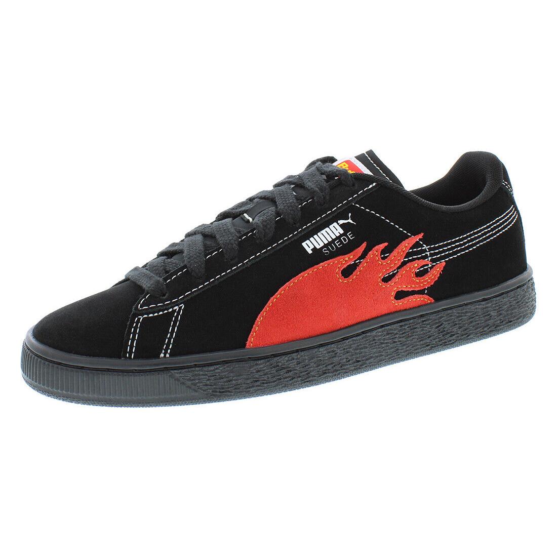 Puma Suede Classic Butter Goods Mens Shoes - Black/Red, Main: Black
