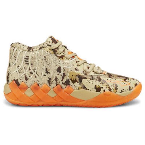 Puma Mb.01 Digital Camo Basketball Mens Beige Sneakers Athletic Shoes 37921701