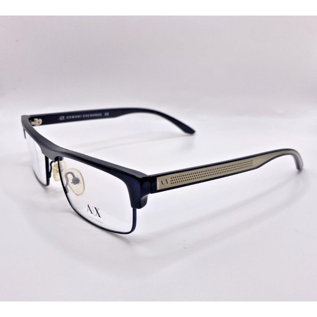 Armani Exchange AX157 GN4 Navy Blue Plastic Eyeglasses Frame 53-17-140