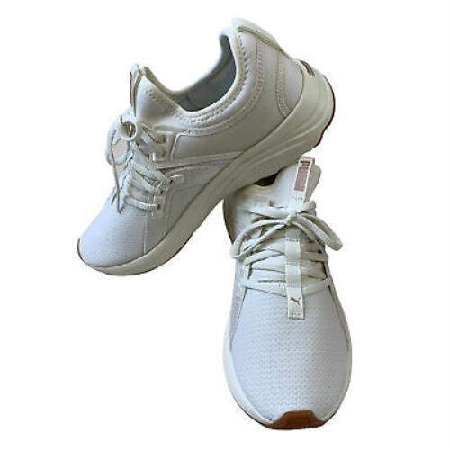 Puma Women`s White Softride Sophia Eco Running Sneakers US Size 10 5668508