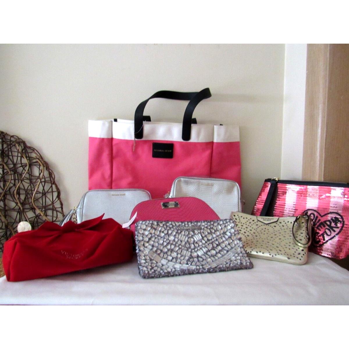 Victoria`s Secret - 8 Lot Handbags - 5 3 Other - Over Retail