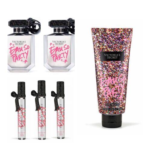 Victoria s Secret Eau SO Party Edp 1.7 Fl.oz. 2 / Rollerball 3 / Lotion