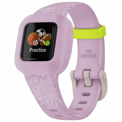 Garmin Vivofit JR 3 Kid`s Interactive Activity Tracker Fitness Tracker Lilac Floral