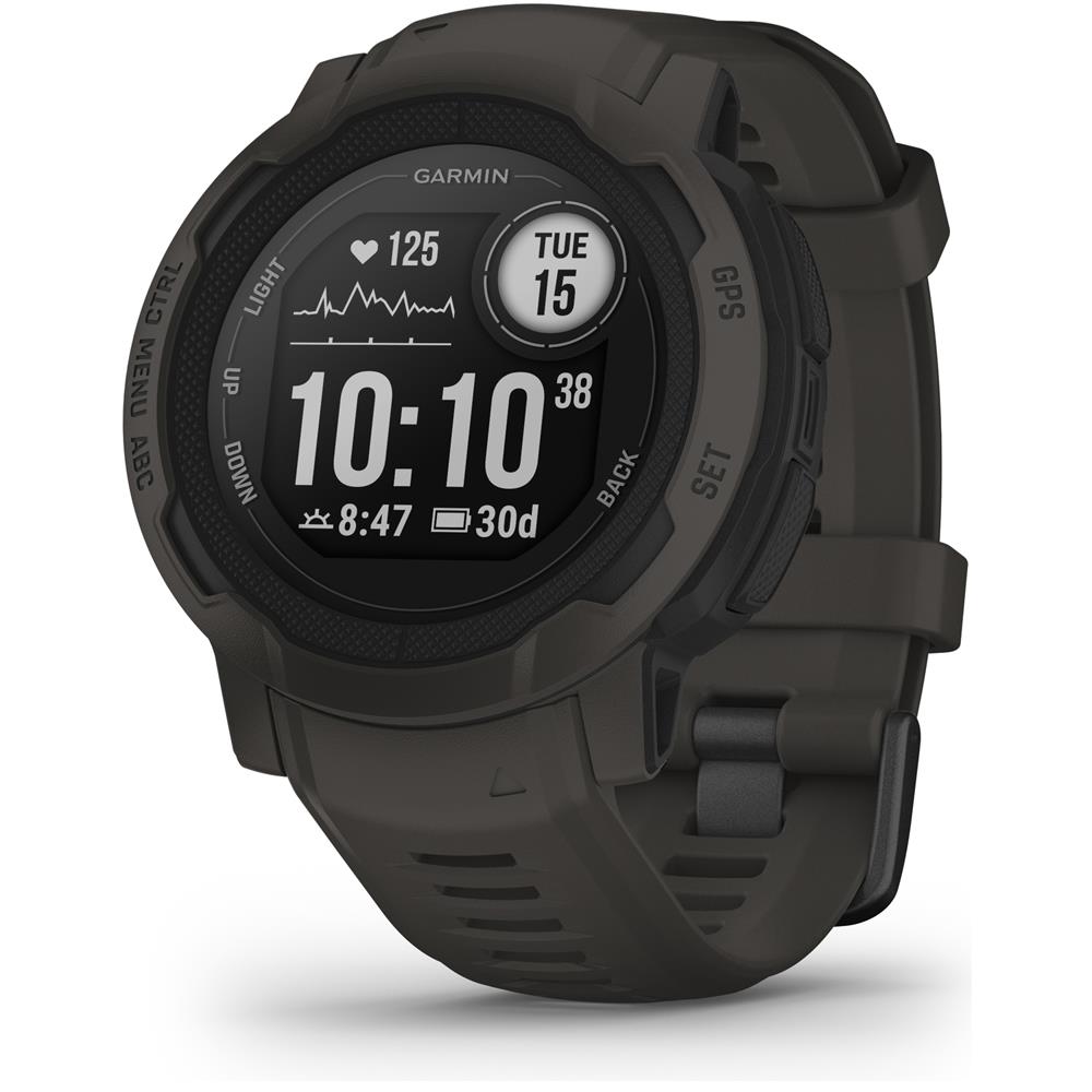 Garmin Instinct 2 Gps Smartwatch/fitness Tracker + 2-Year Warranty Graphite (010-02626-10)