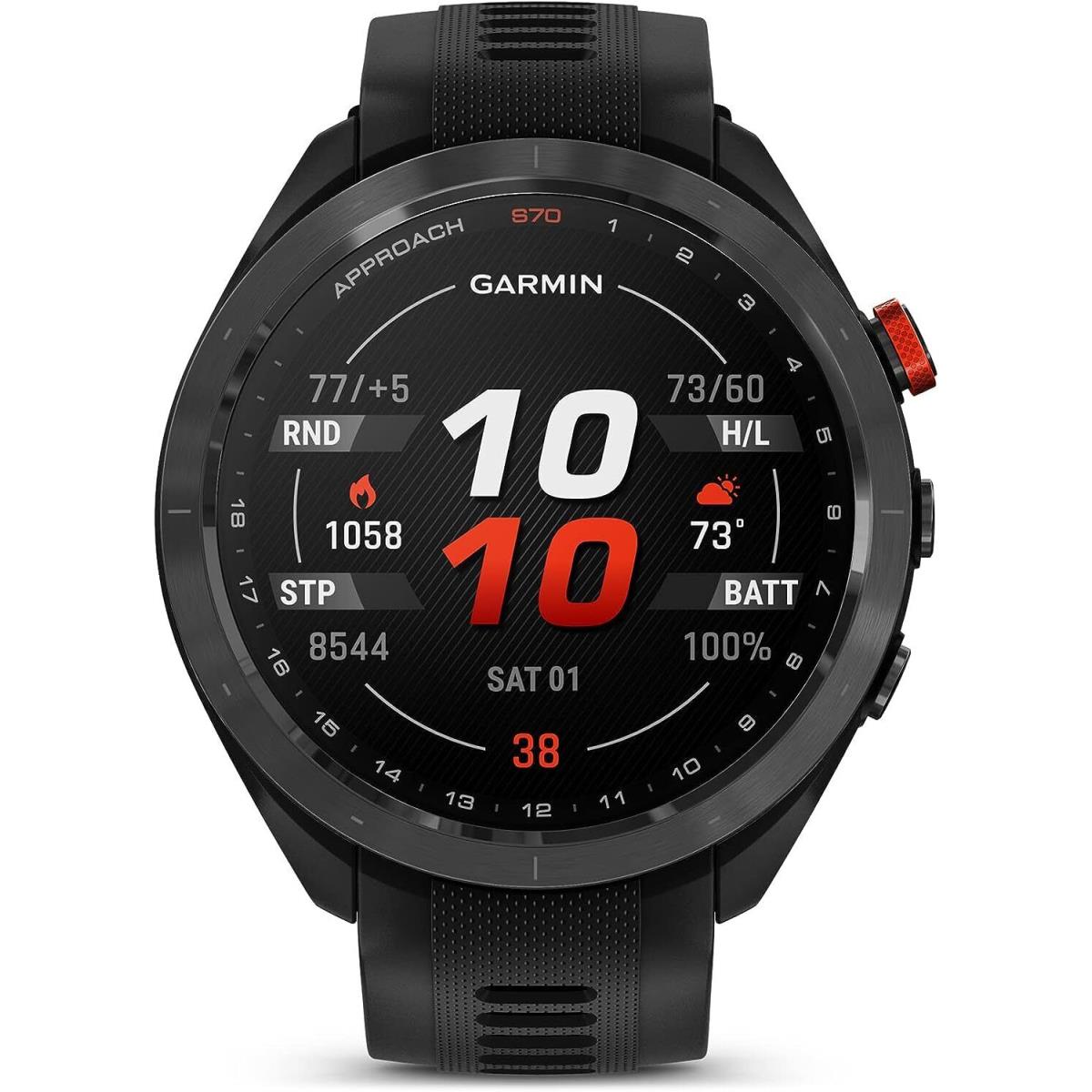 Garmin Approach S70 Golf Gps Smartwatch with Amoled Display 43K Courses 47mm