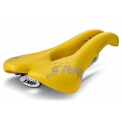 Selle Smp Avant Saddle with Stainless Steel Rails Yellow