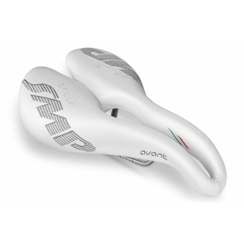Selle Smp Avant Saddle with Stainless Steel Rails White