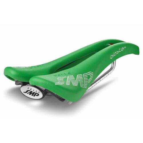 Selle Smp Blaster Saddle with Steel Rails Green