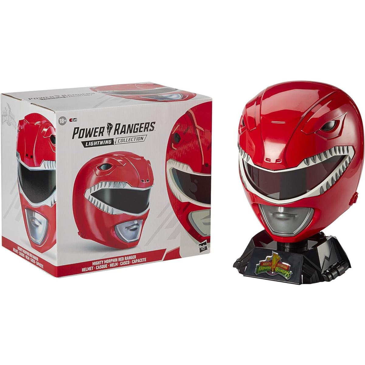 Hasbro Mighty Morphin Power Rangers Lightning Collection Red Ranger Helmet