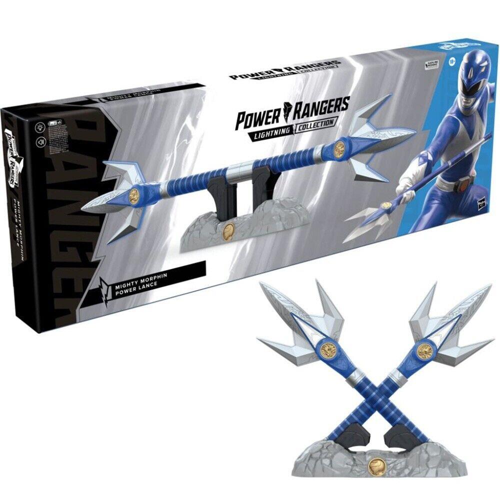 Power Rangers Lightning Collection Might Morphin` Blue Ranger Power Lance