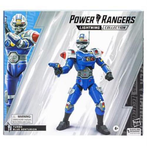 Power Rangers Turbo Lightning Collection Blue Senturion IN Usa Now