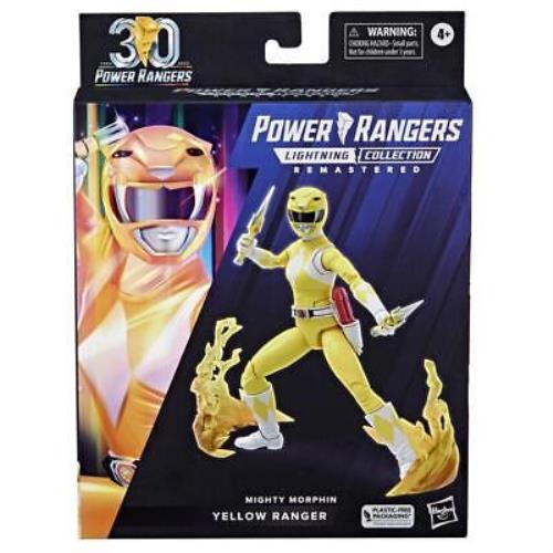 Mighty Morphins Lightning Collection Remastered Yellow Power Ranger IN Stock Now
