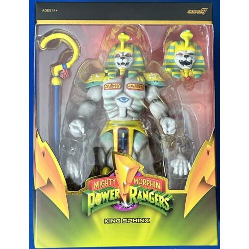 2023 Super7 Power Rangers Ultimates Wave 2 King Sphinx Action Figure Mmpr