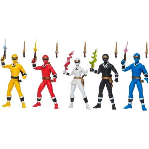 Power Rangers Lightning Collection 5-Pack Alien Rangers of Aquitar Action Figure