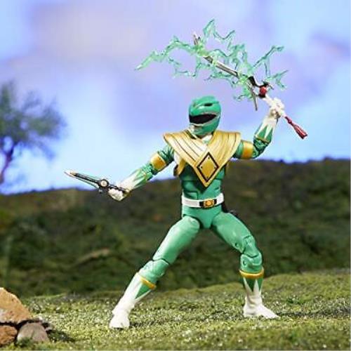Power Rangers Lightning Collection Mighty Morphin Green Ranger Figure Hasbro