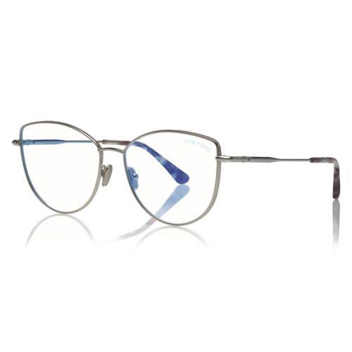 Tom Ford TF5667-B 016 Palladium/vintage Lilac Havana 55mm Eyeglasses