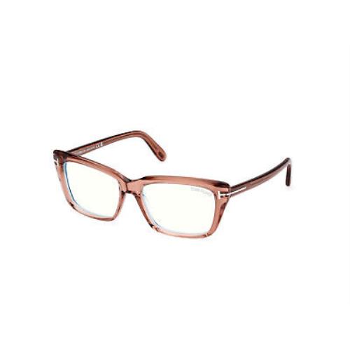 Tom Ford FT5894-B-072-56 Shiny Pink Eyeglasses