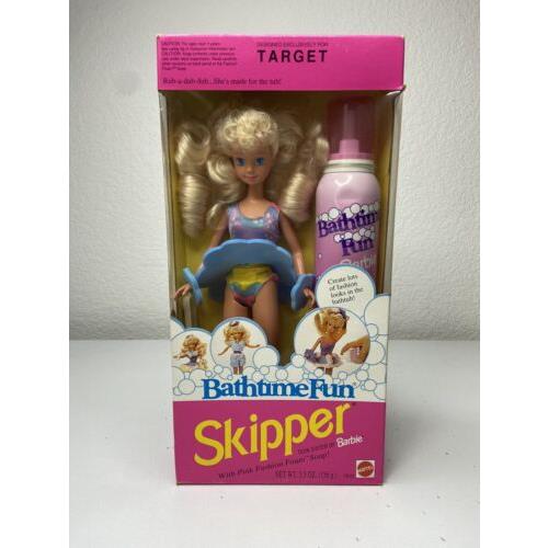 Bathtime Fun Skipper Barbie Doll 1992 Target Exclusive Mattel 7970